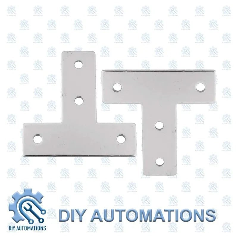 DIY Automations Corner Outer 2020-T metal extrusion corner brackets for T-slot framing.