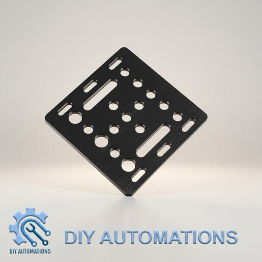 Gantary plate V - 2020 Square Mounting Plate - DIY AUTOMATIONS