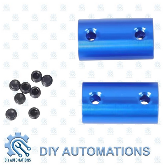 Fixed Coupling D14-25-5-5 (BLUE) Motor Shaft Coupler Connector