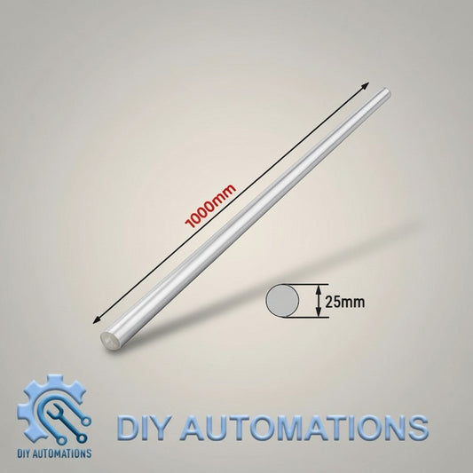 Sf 25x1000mm Round Metal Rod - DIY AUTOMATIONS