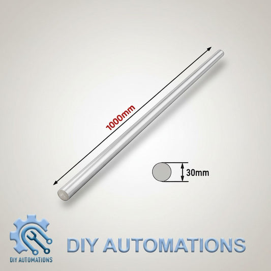 Sf 30x1000mm Metal Rod For Automation Projects - DIY AUTOMATIONS