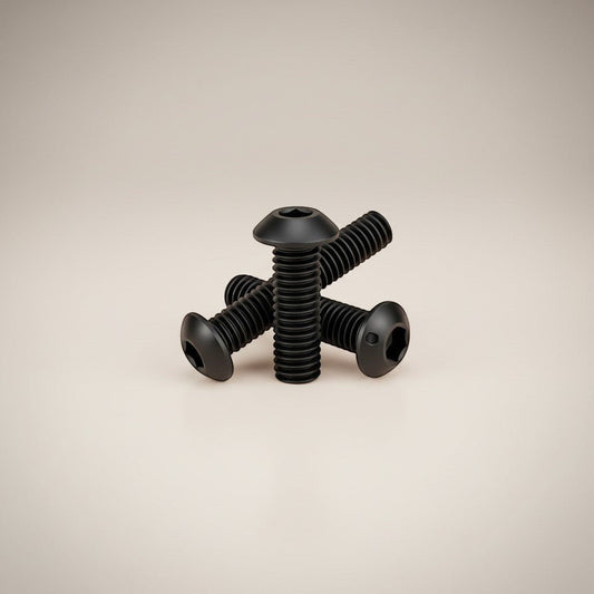 (Button Head Screw) Bhs M8x35 (BLACK) Button Head Socket Cap Screws - DIY AUTOMATIONS