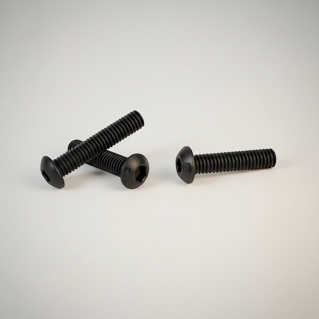 (Button Head Screw) Bhs M8x35 (BLACK) Button Head Socket Cap Screws - DIY AUTOMATIONS