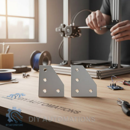 Corner Outer Paramid 4040 - L (4Holes) Corner Bracket For Aluminum Extrusion - DIY AUTOMATIONS