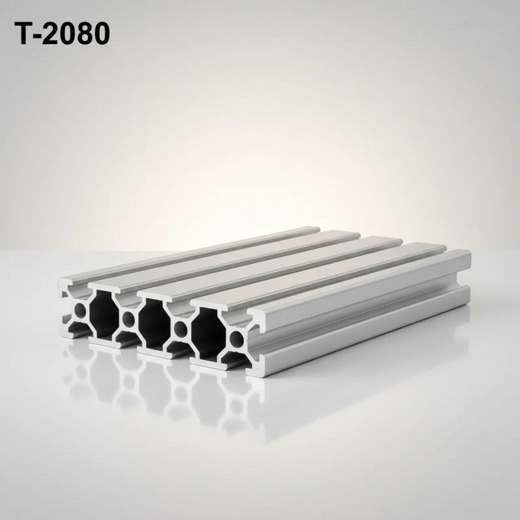 DIY AUTOMATION 3000mm T-slot aluminum extrusion profile for building frames and custom projects.