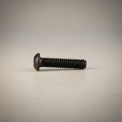 DIY AUTOMATION black alloy steel M3x4mm button head socket cap screw with hexagonal drive.