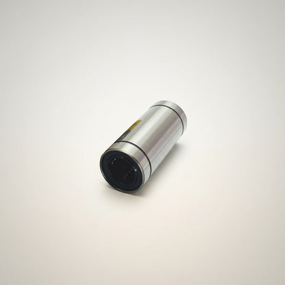 DIY AUTOMATION LM 20 LUU metal linear motion bearing with black inner seal, cylindrical design for automation projects.
