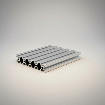DIY AUTOMATION Silver 2020 industrial aluminum extrusion profile with T-slots, 2000mm length.