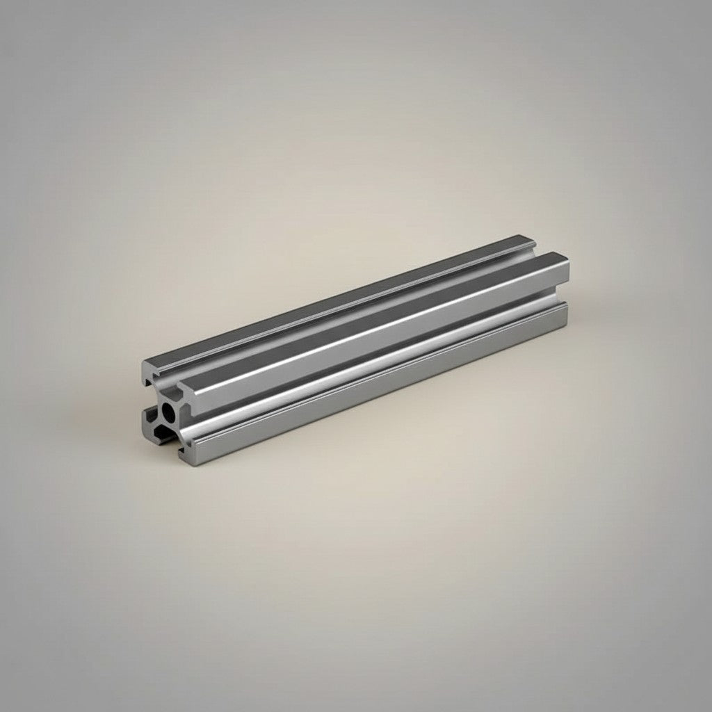 DIY AUTOMATION T-2020 aluminum extrusion profile, 2000mm length, black finish, T-slot design for frames and automation.