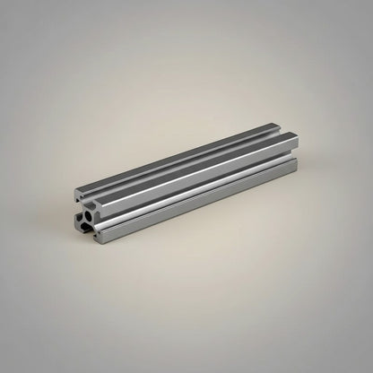 DIY AUTOMATION T-2020 aluminum extrusion profile, 2000mm length, black finish, T-slot design for frames and automation.