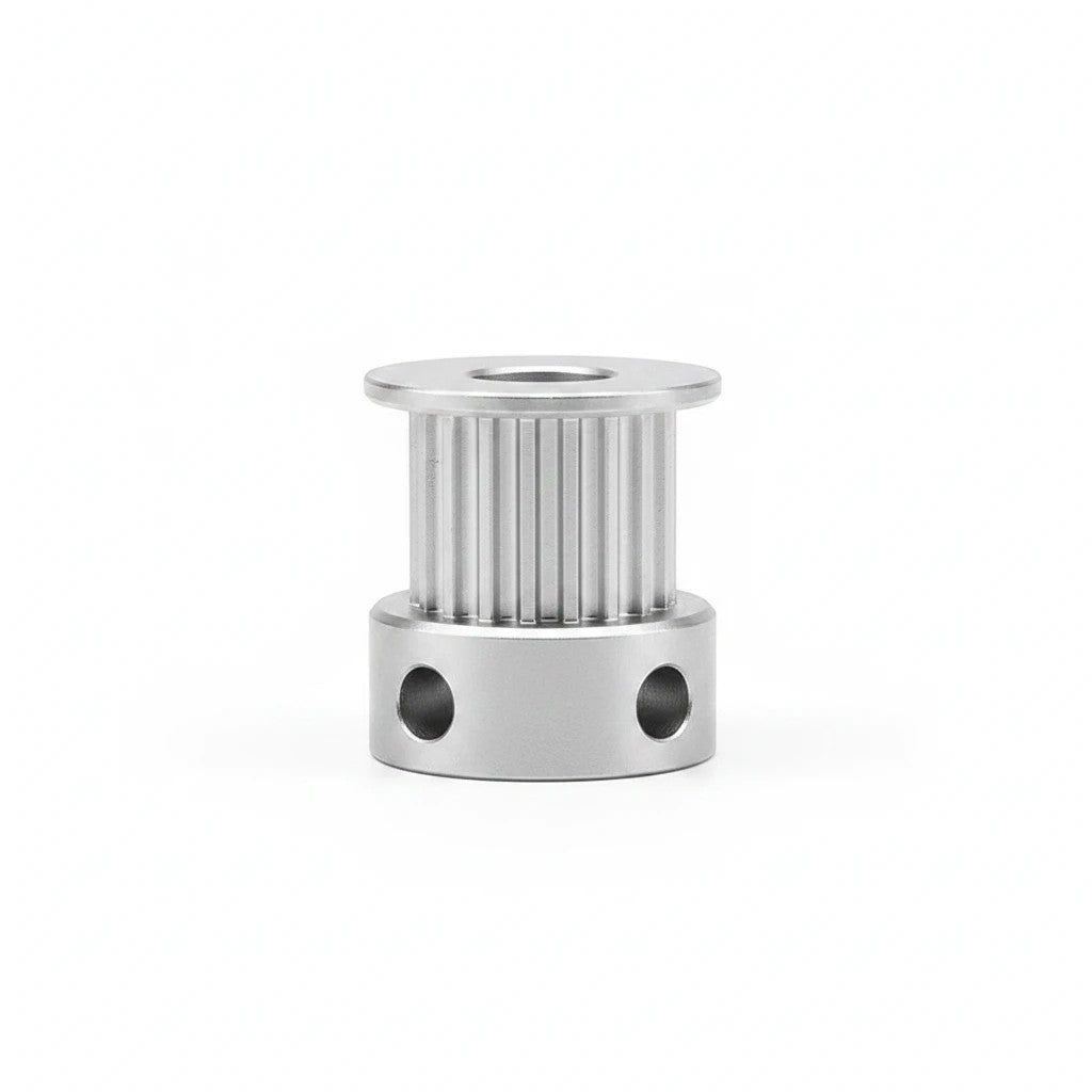 DIY AUTOMATIONS 16T aluminum timing pulley for 10mm belt with 5mm bore and M3 mounting holes for 3D printers.