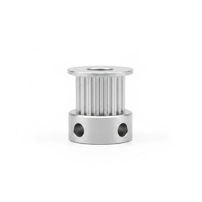 DIY AUTOMATIONS 16T aluminum timing pulley for 10mm belt with 5mm bore and M3 mounting holes for 3D printers.