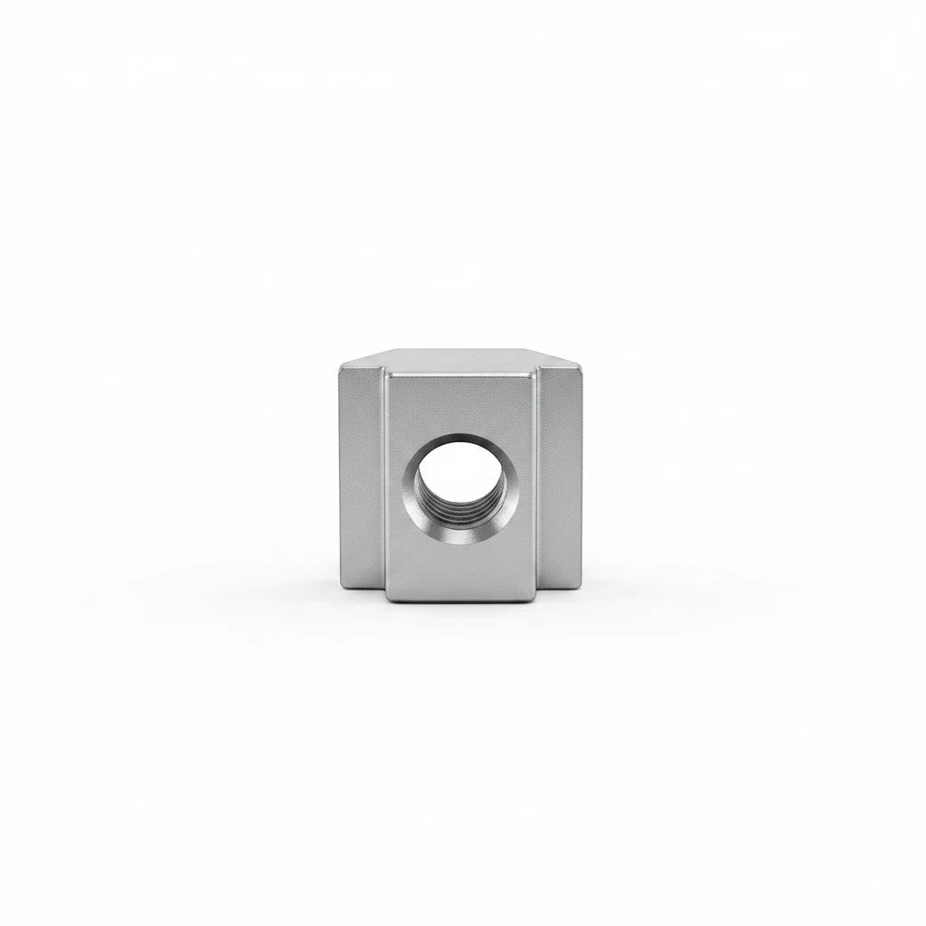 DIY AUTOMATIONS 30xM5 T-slot nut made of durable silver metal for aluminum extrusion projects