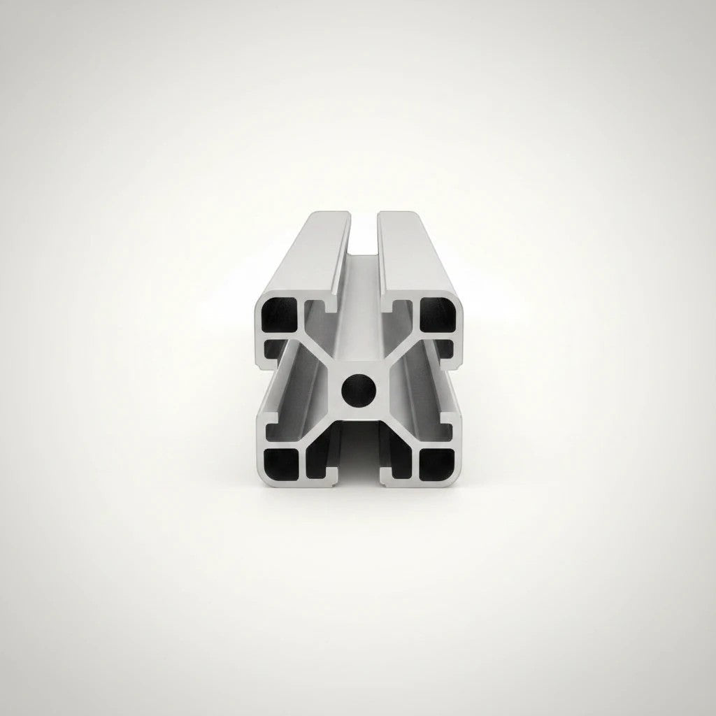 DIY AUTOMATIONS 40x40mm silver anodized aluminum T-slot extrusion profile for industrial framing and DIY projects