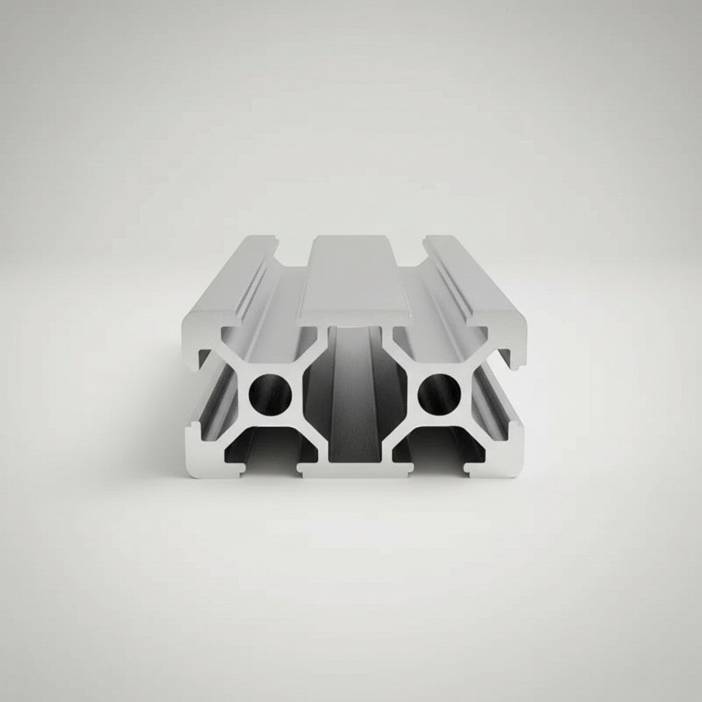 DIY AUTOMATIONS silver aluminum 2040 T-slot extrusion profile for custom builds and machine frames.