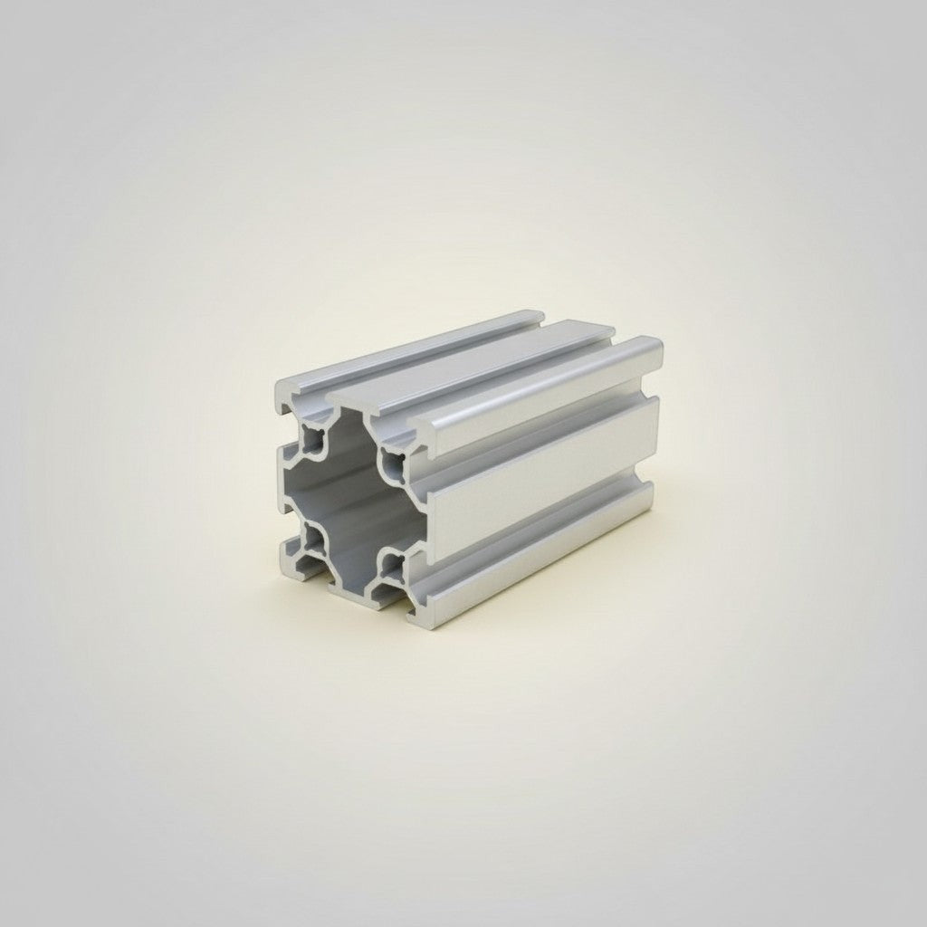 DIY AUTOMATIONS silver 4040 aluminum extrusion profile with T-slot design, 2000mm length, 40x40mm size.