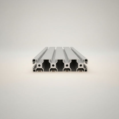 DIY AUTOMATIONS T-40160 silver aluminum extrusion profile with T-slot design for versatile structures and frames.