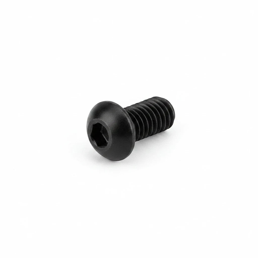 DIY AUTOMATIONS M4x16mm black oxide button head socket cap screw with hexagonal drive for secure assembly