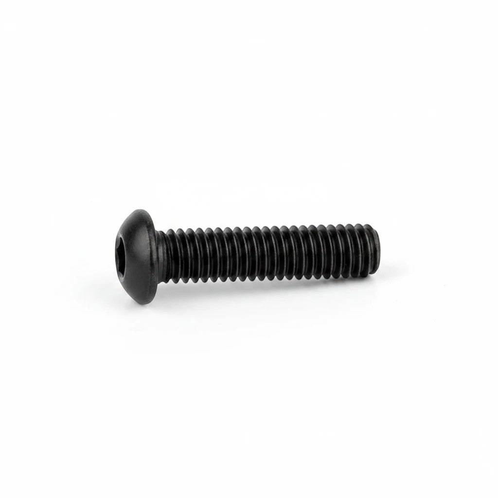 DIY AUTOMATIONS black alloy steel M5 button head socket cap screw with hexagonal drive for secure fastening