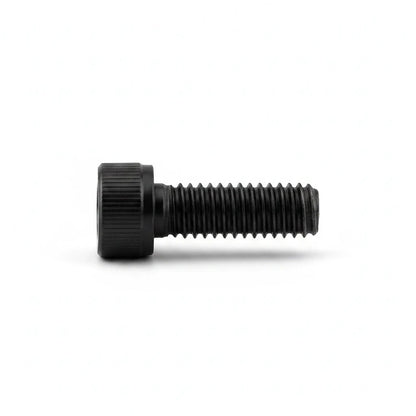 DIY AUTOMATIONS black M4x16 socket head screw with a cylindrical knurled head