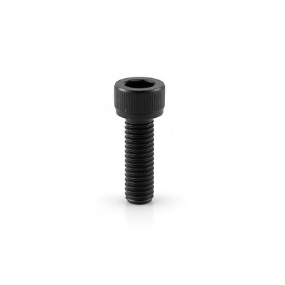 DIY AUTOMATIONS black M5x30 socket head screw with a knurled cylindrical head for industrial assembly