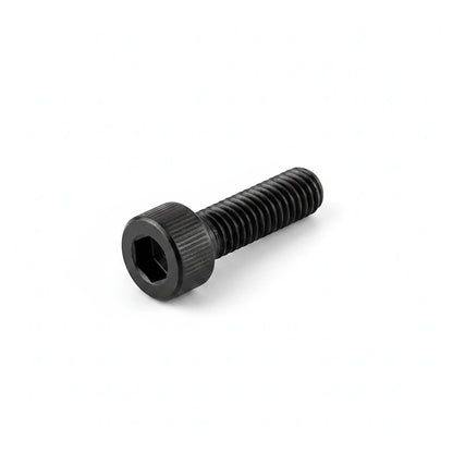 DIY AUTOMATIONS black M5x30 socket head screw with a cylindrical head and hexagonal drive