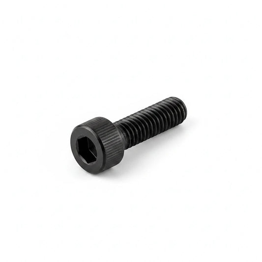 DIY AUTOMATIONS black M5x30 socket head screw with a cylindrical head and hexagonal drive