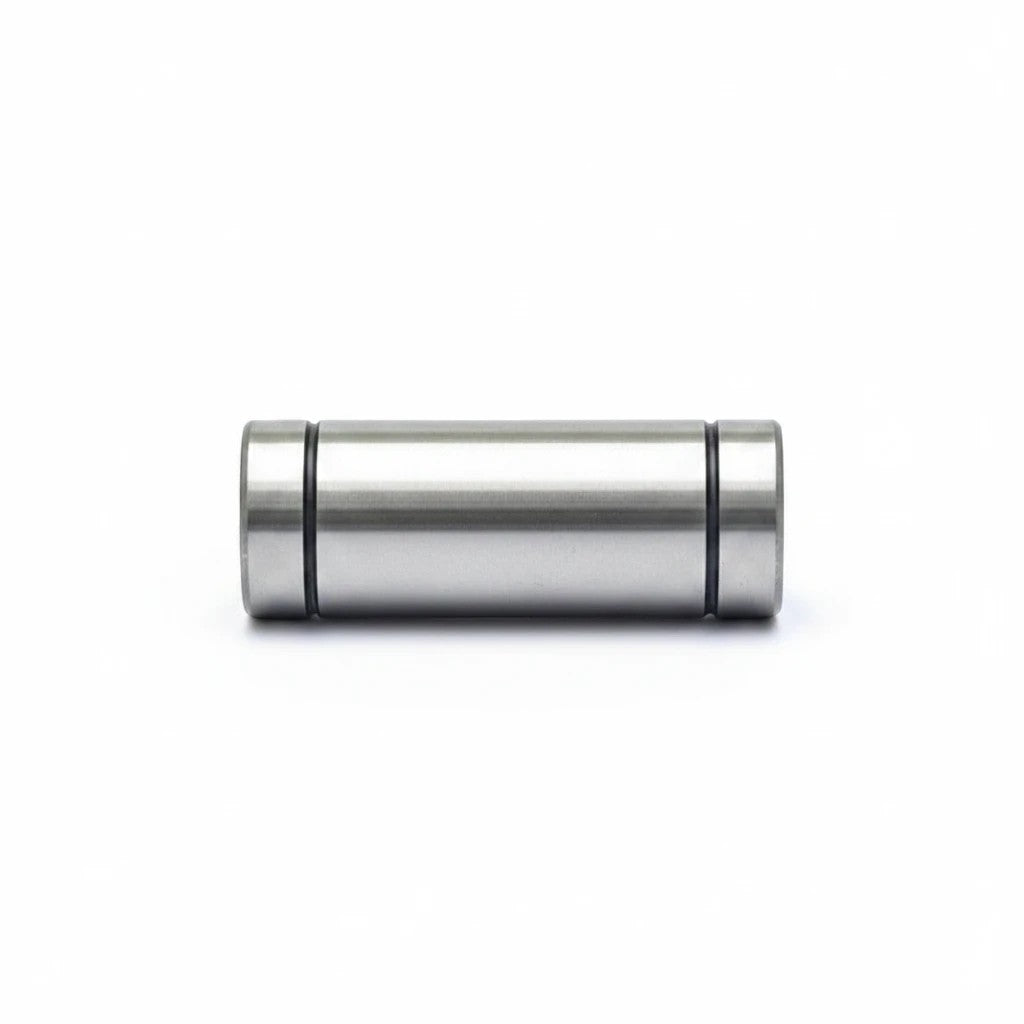 DIY AUTOMATIONS LM08 LUU linear motion ball bearing in polished steel for 3D printers and CNC machinery.