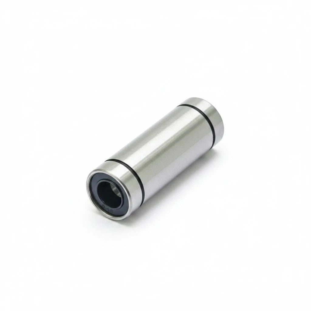 DIY AUTOMATIONS LM 10LUU linear motion ball bearing in silver steel for 3D printers and CNC machines.