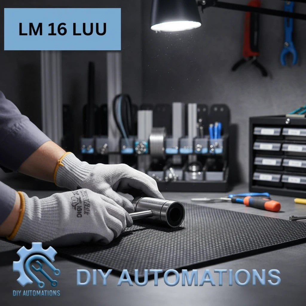 DIY AUTOMATIONS LM 16 LUU linear motion bearing, metal, for 3D printers and CNC machines.