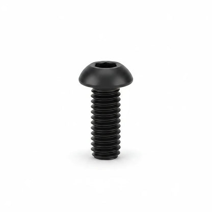 DIY AUTOMATIONS M3x16mm black button head socket cap screw with a hex drive for secure assembly.