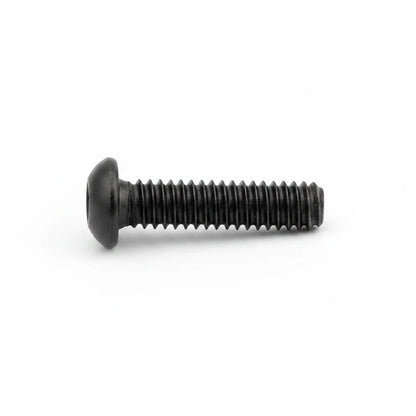 DIY AUTOMATIONS M3x16mm black metal button head socket cap screw with hex drive for secure assembly.