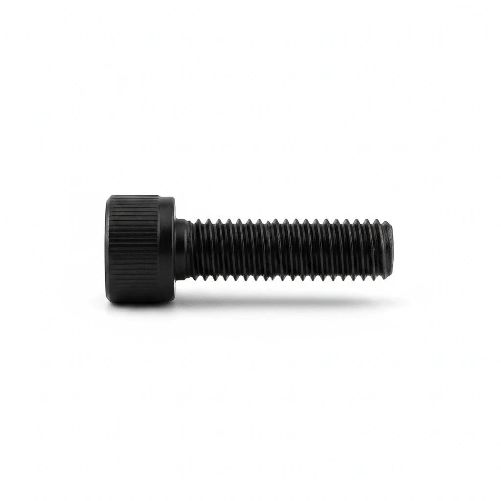 DIY AUTOMATIONS M3x16 black oxide alloy steel socket head cap screw with knurled head for industrial assembly