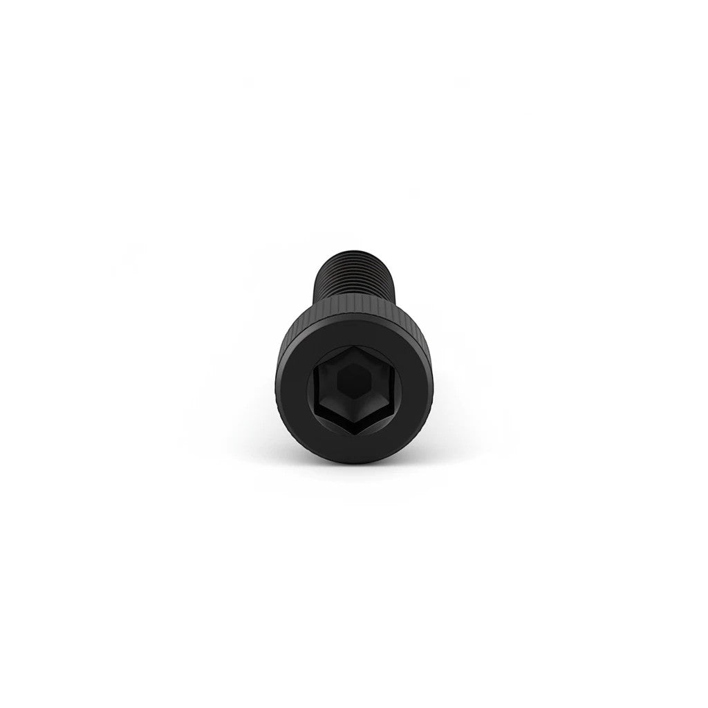 DIY AUTOMATIONS M3x16 black oxide alloy steel socket head cap screw with hex drive and knurled head