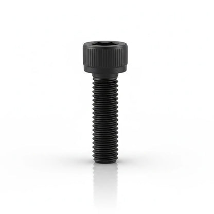 DIY AUTOMATIONS black M3x50 socket head screw with a knurled cylindrical head for industrial fastening.