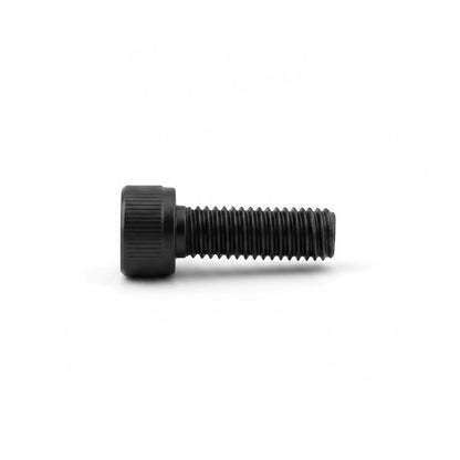 DIY AUTOMATIONS M3x50 black socket head screw with a cylindrical knurled head for industrial assembly.