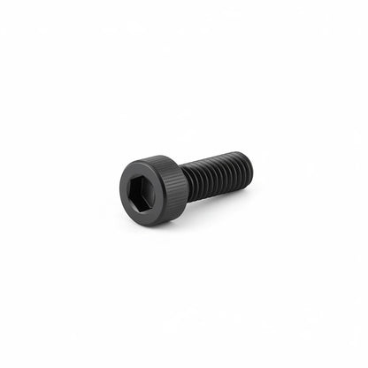 DIY AUTOMATIONS black M3x50 socket head screw with a knurled cylindrical head for industrial fastening applications.