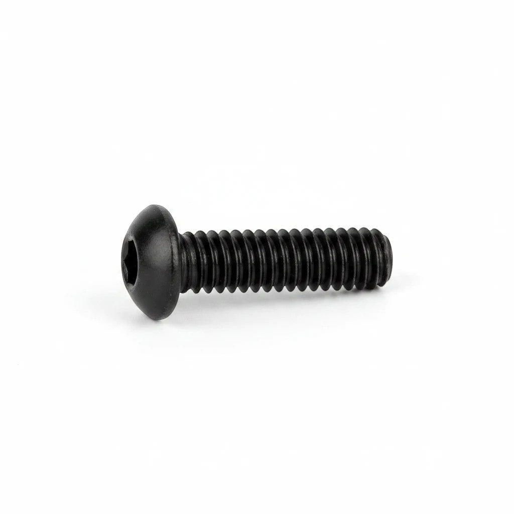 DIY AUTOMATIONS M3x8 black button head socket cap screw with hex drive for electronics and machinery