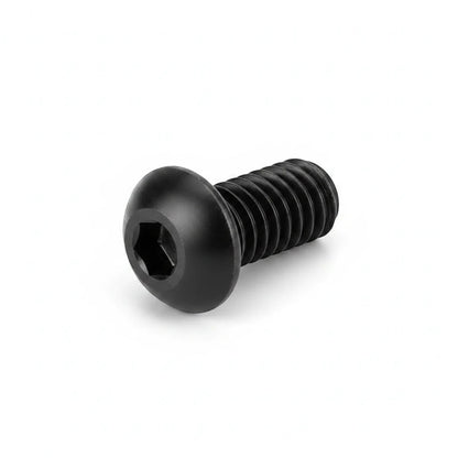 DIY AUTOMATIONS M4x10mm black alloy steel button head socket cap screw with hex drive for secure assembly