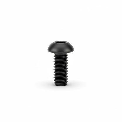 DIY AUTOMATIONS M4x16mm black oxide steel button head socket cap screw with hexagonal drive