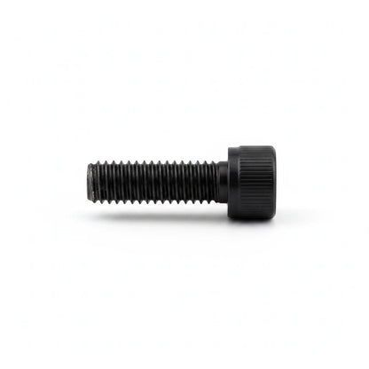 DIY AUTOMATIONS M4x25 black alloy steel socket head cap screw with knurled head for industrial mechanical assemblies