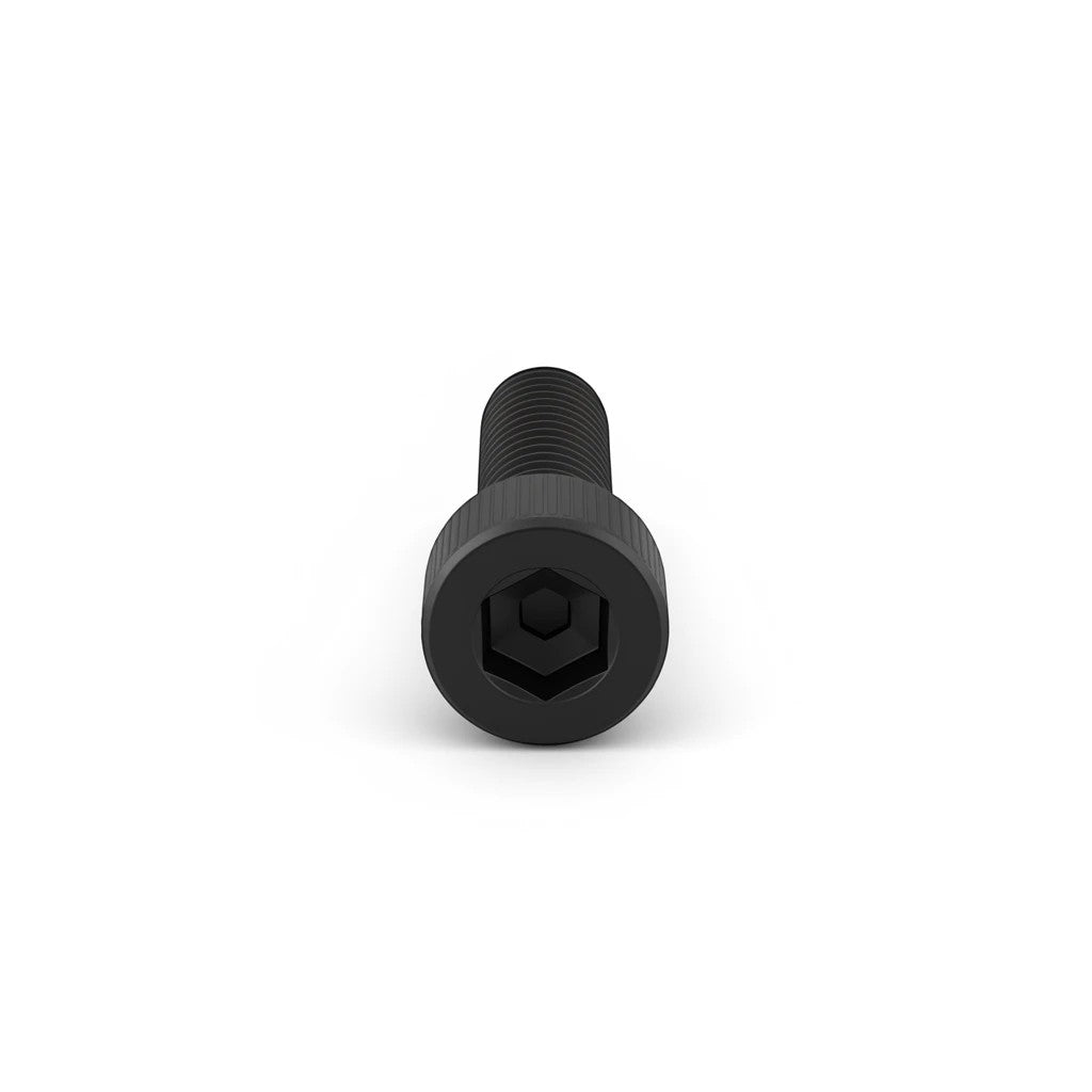DIY AUTOMATIONS M4x25 black oxide alloy steel socket head cap screw with knurled head for hex key installation