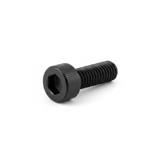 DIY AUTOMATIONS M4x25 black oxide alloy steel socket head cap screw with knurled head for industrial applications