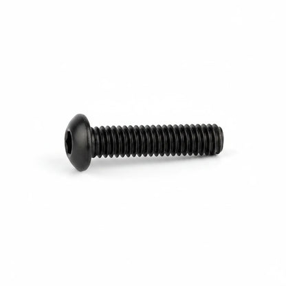 DIY AUTOMATIONS M4x8mm black button head socket cap screw with a hexagonal drive for secure fastening