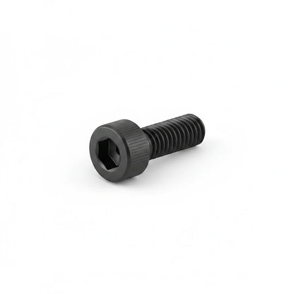 DIY AUTOMATIONS M4x8 black socket head screw with a hexagonal drive for precision fastening