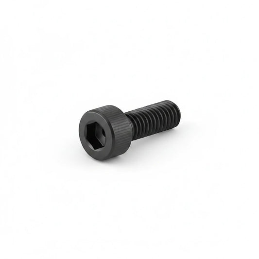 DIY AUTOMATIONS M4x8 black socket head screw with a hexagonal drive for precision fastening