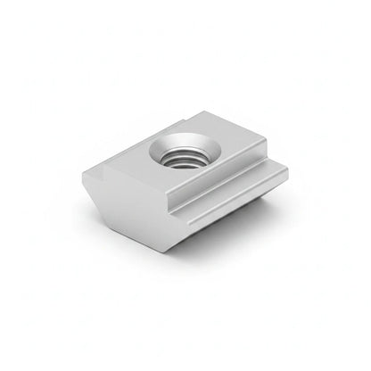 DIY AUTOMATIONS 30 series M5 T-slot nut made of durable silver metal for aluminum extrusion projects