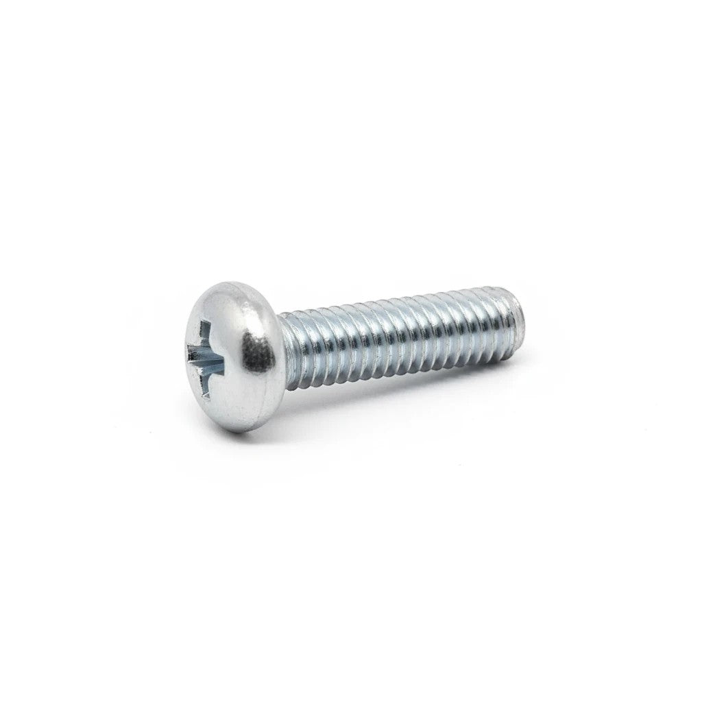 DIY AUTOMATIONS M5x10 Phillips machine screw with zinc-nickel plating for corrosion resistance