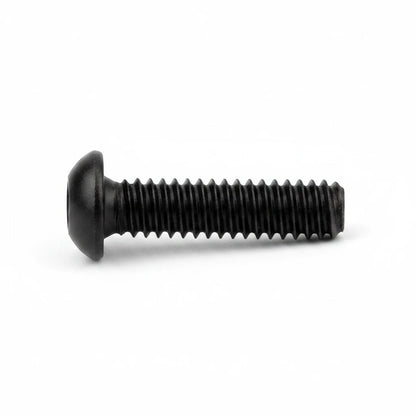 DIY AUTOMATIONS M5x12mm black alloy steel button head socket cap screw with hexagonal drive for secure assembly