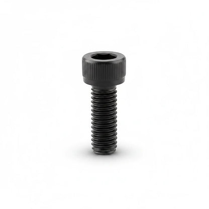 DIY AUTOMATIONS M5x12 black socket head screw with a cylindrical head and hexagonal drive